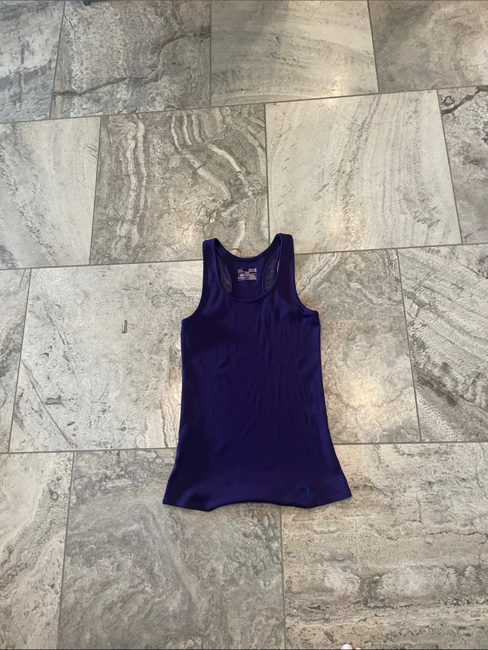 Under Armour Deep Purple Racerback Tank Top